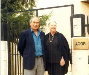 Drs. Pierre and Patricia Bikai in 1996