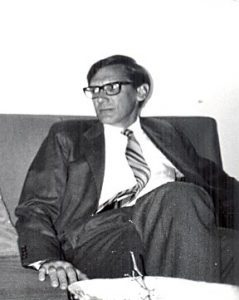 James Sauer in Jordan in 1975