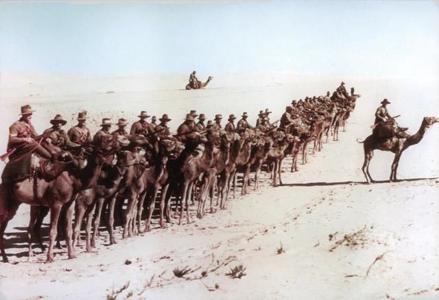 Company of Australians of the Imperial Camel Corps (ICC) 