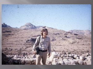 S. Thomas Parker at Petra, 1975