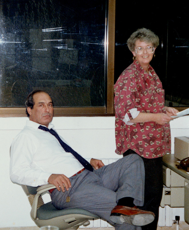 Pierre and Patricia Bikai, 1991